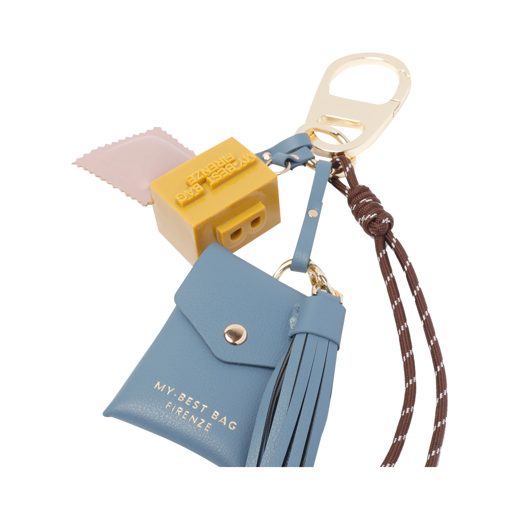 MY BEST BAG FIRENZE Keychains Yellow