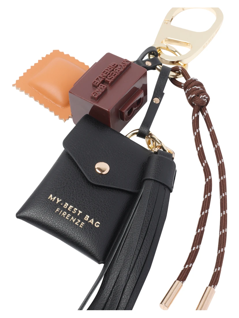 MY BEST BAG FIRENZE Keychains Brown