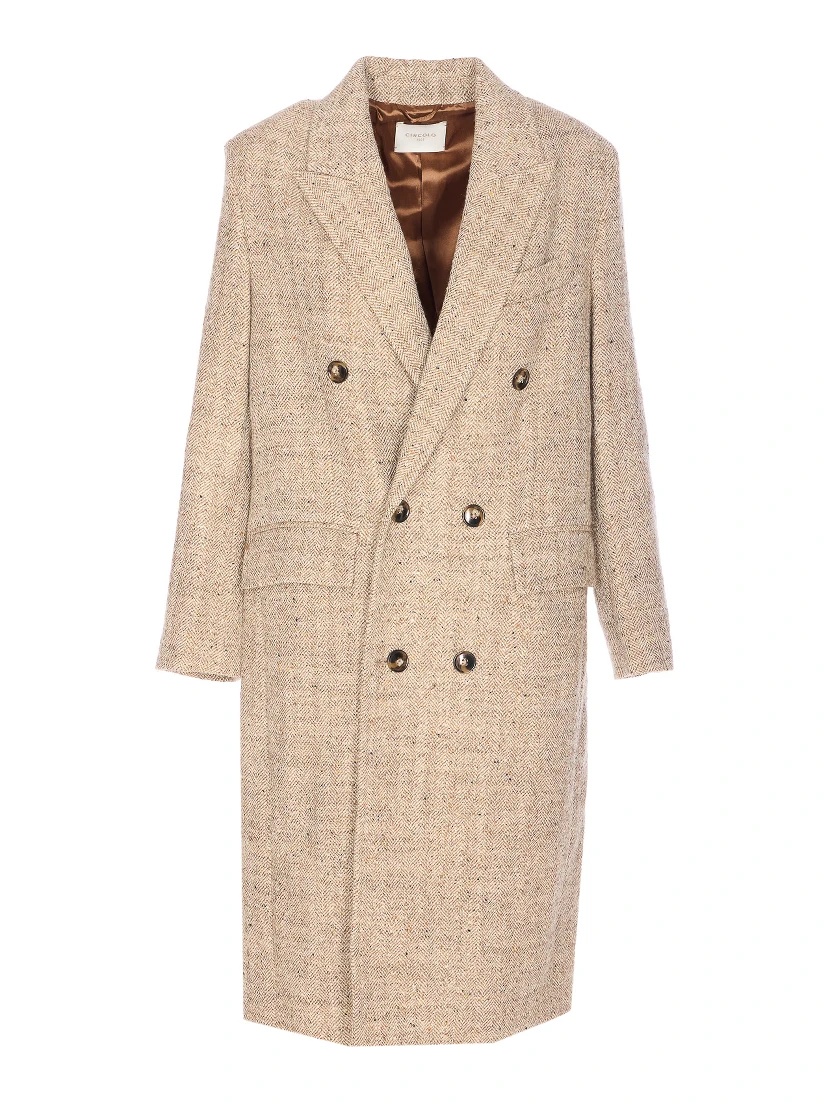 Circolo 1901 Coats Beige