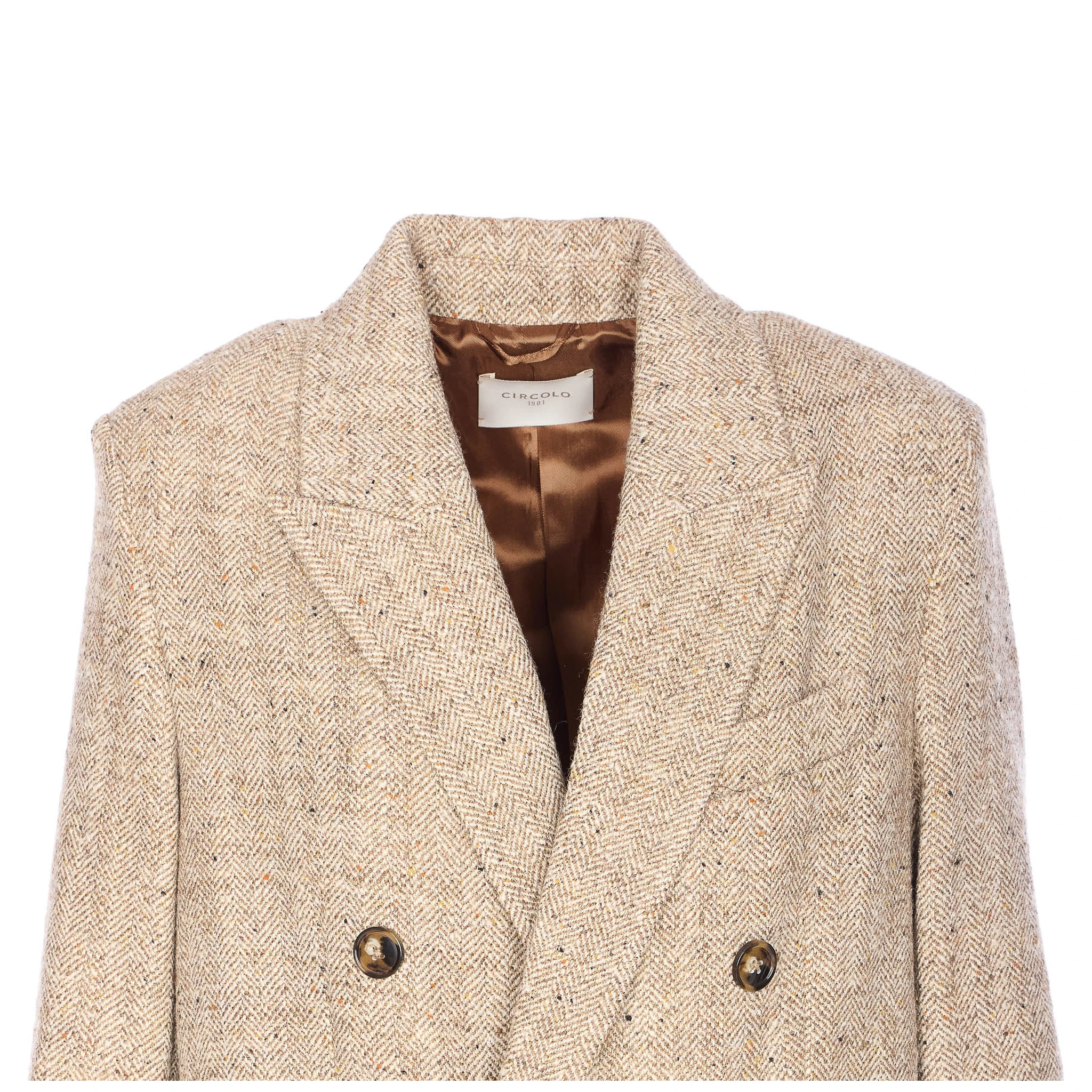 Circolo 1901 Coats Beige