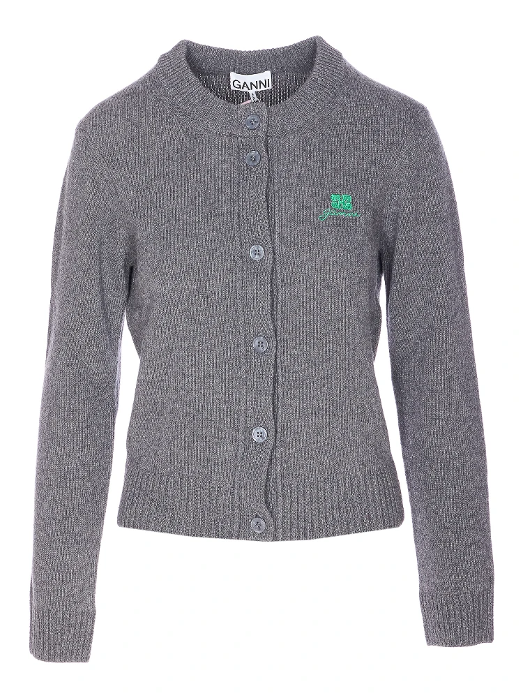 GANNI Sweaters Grey