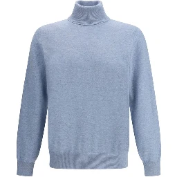 Light Blue Cashmere Cashmere Sweater