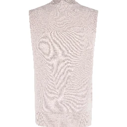 Sleeveless knitted vest