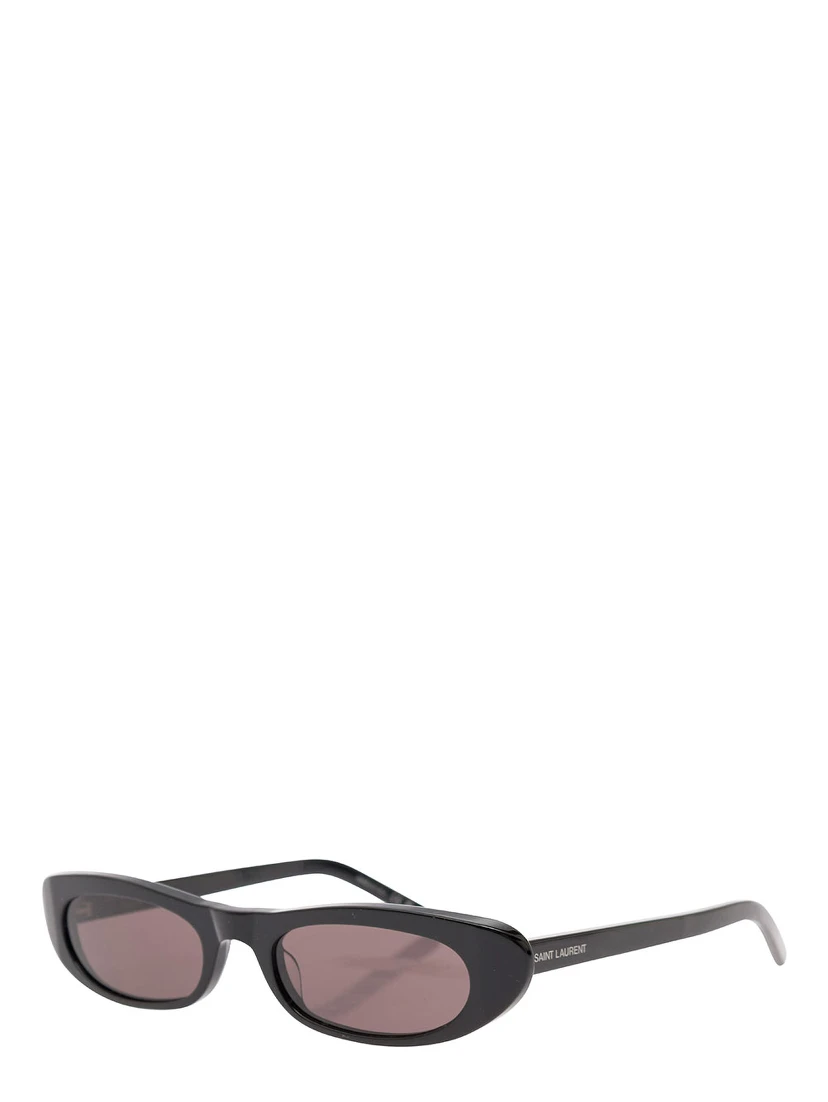 SL 557 Black Cat-Eye Sunglasses in Acetate Woman