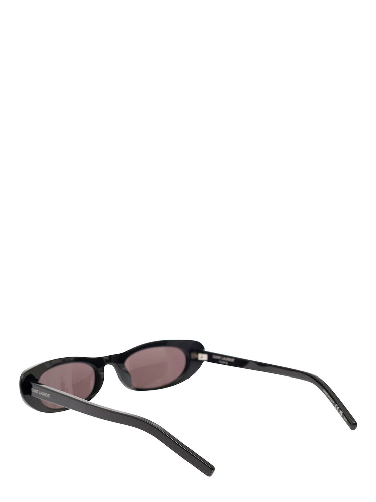 SL 557 Black Cat-Eye Sunglasses in Acetate Woman alternative