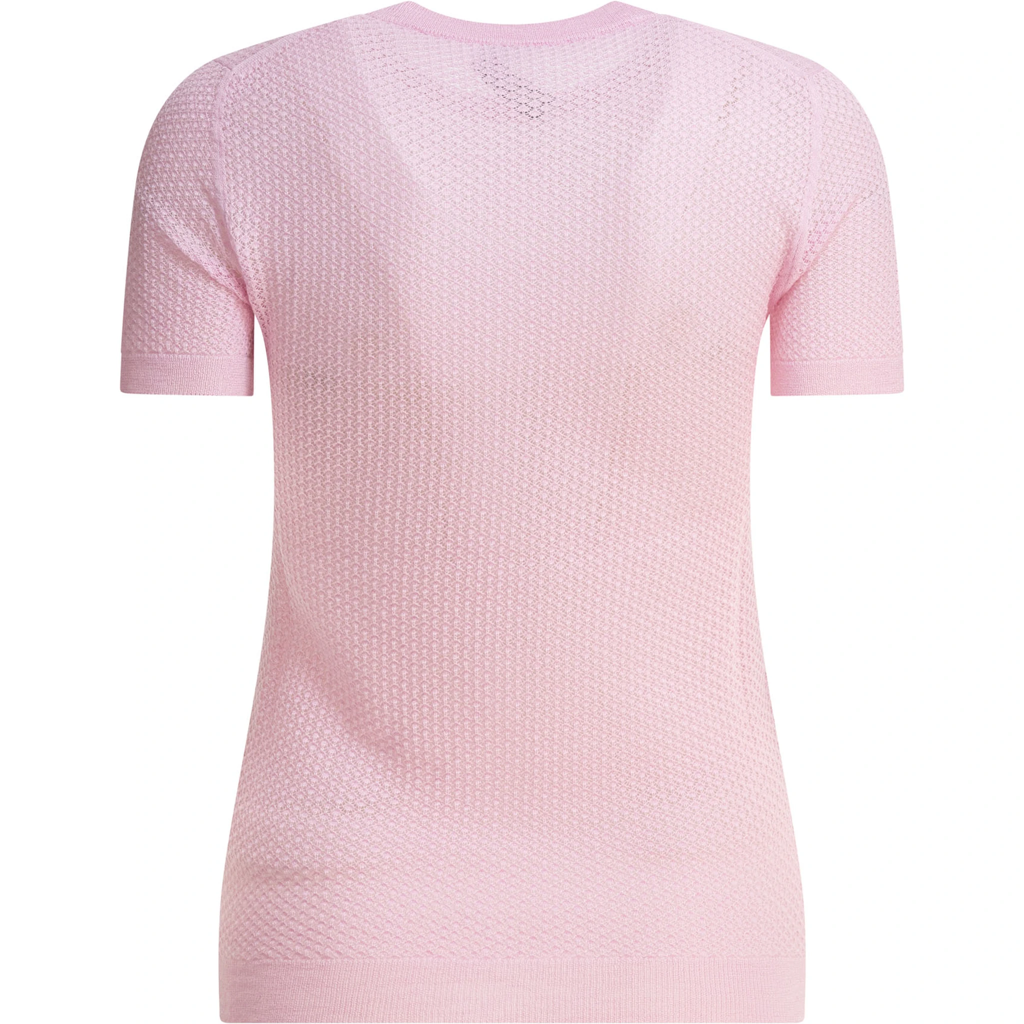 Cashmere t-shirt with logo
