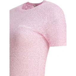Cashmere t-shirt with logo