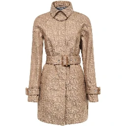 Beige Cotton Coat