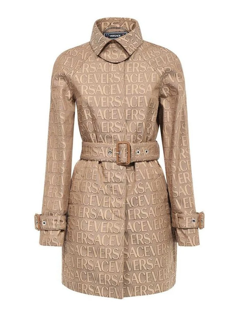 Beige Cotton Coat