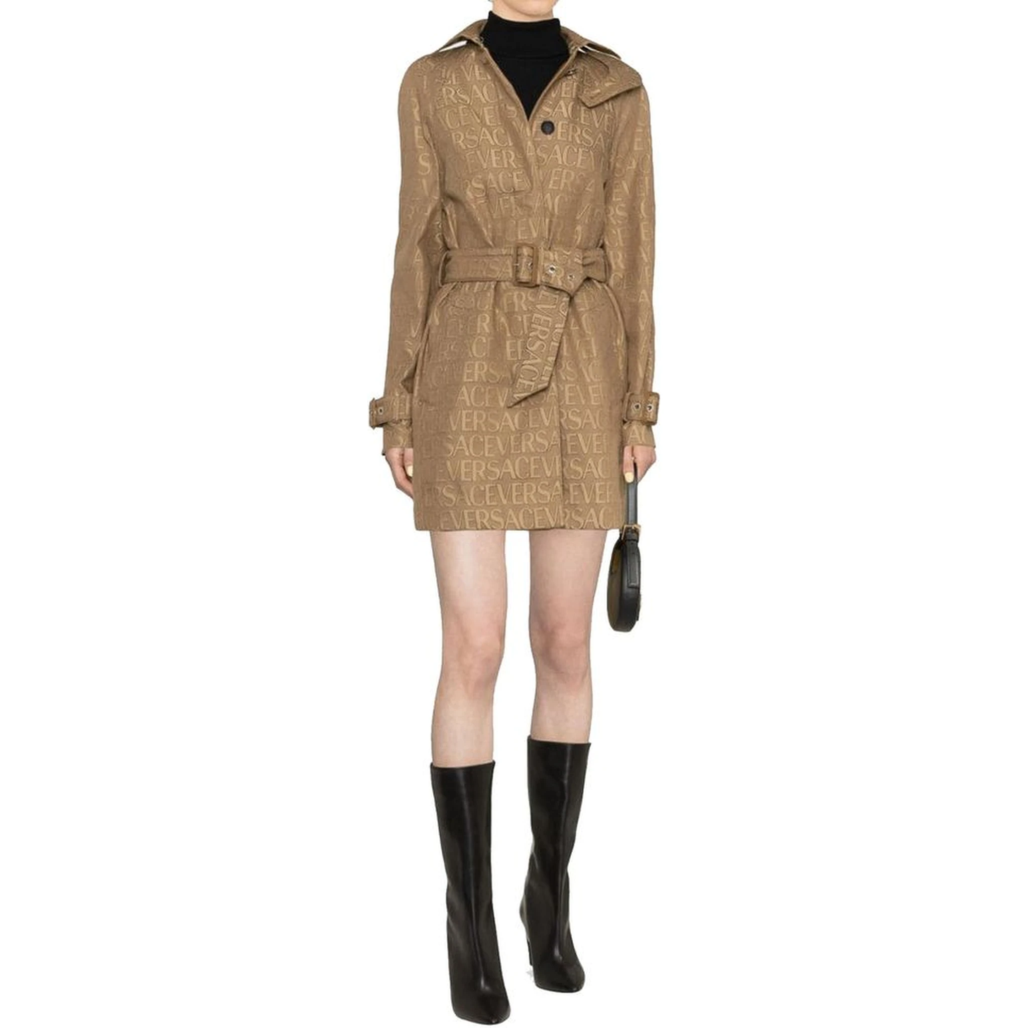 Beige Cotton Coat
