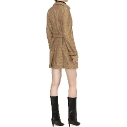 Beige Cotton Coat