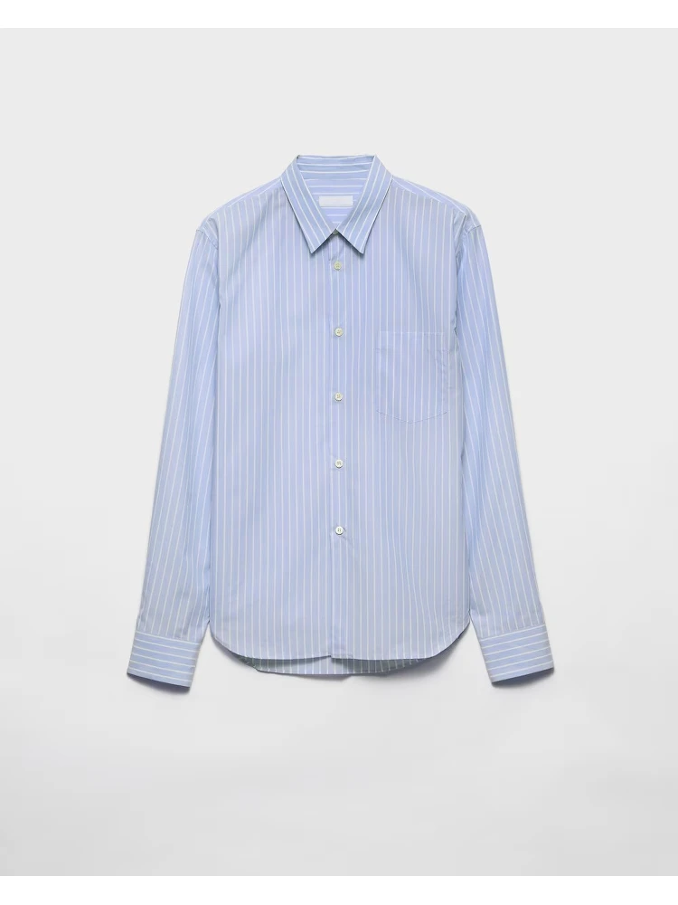 Striped cotton shirt