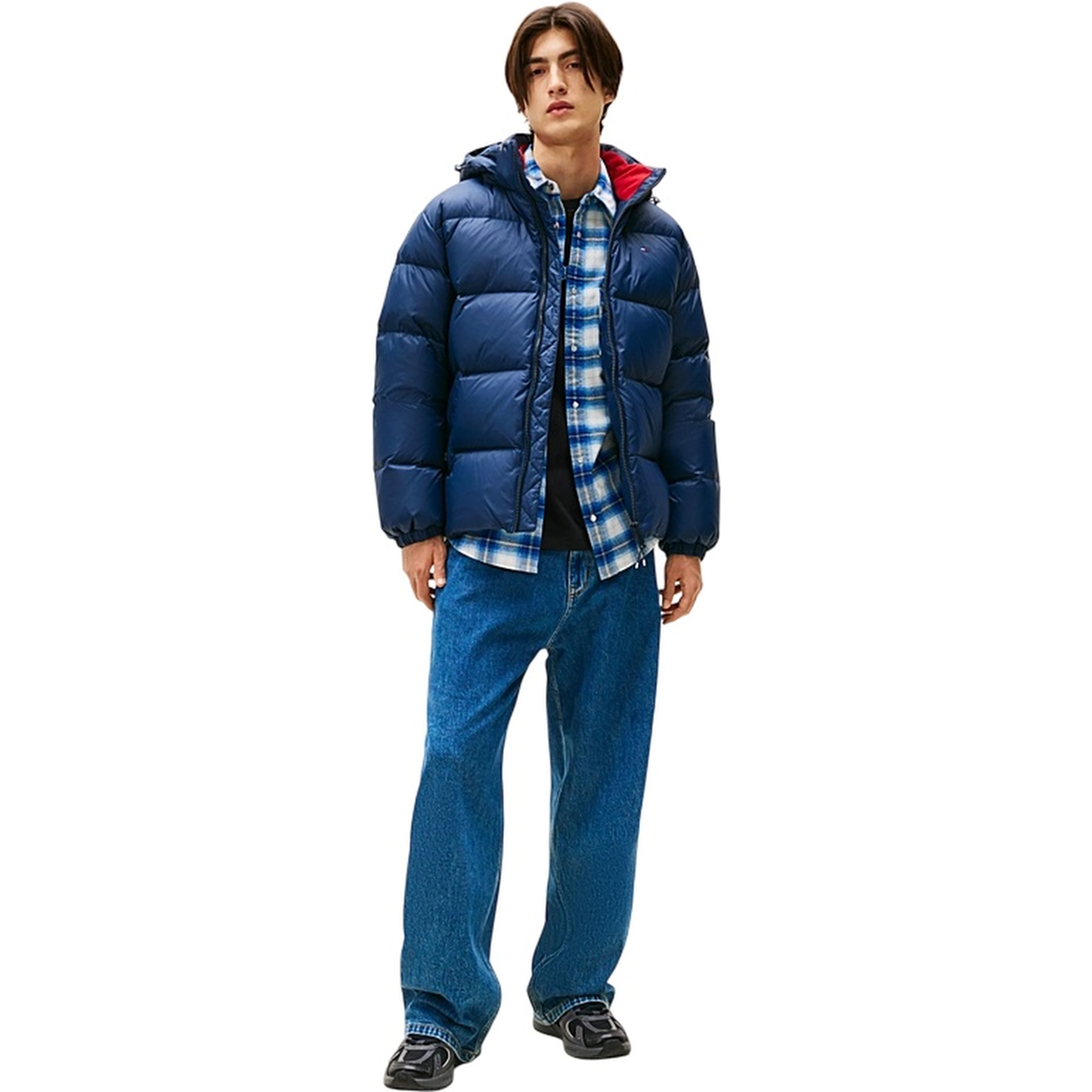 TOMMY JEANS Coats Blue