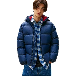 TOMMY JEANS  Coats Blue