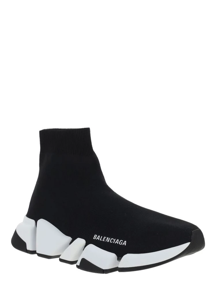 Black Polyester Athletic Sneakers alternative