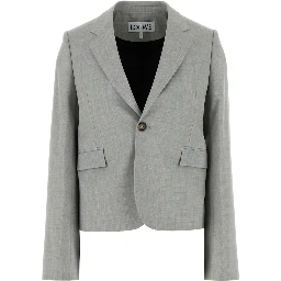 سترة بليزر من الصوف