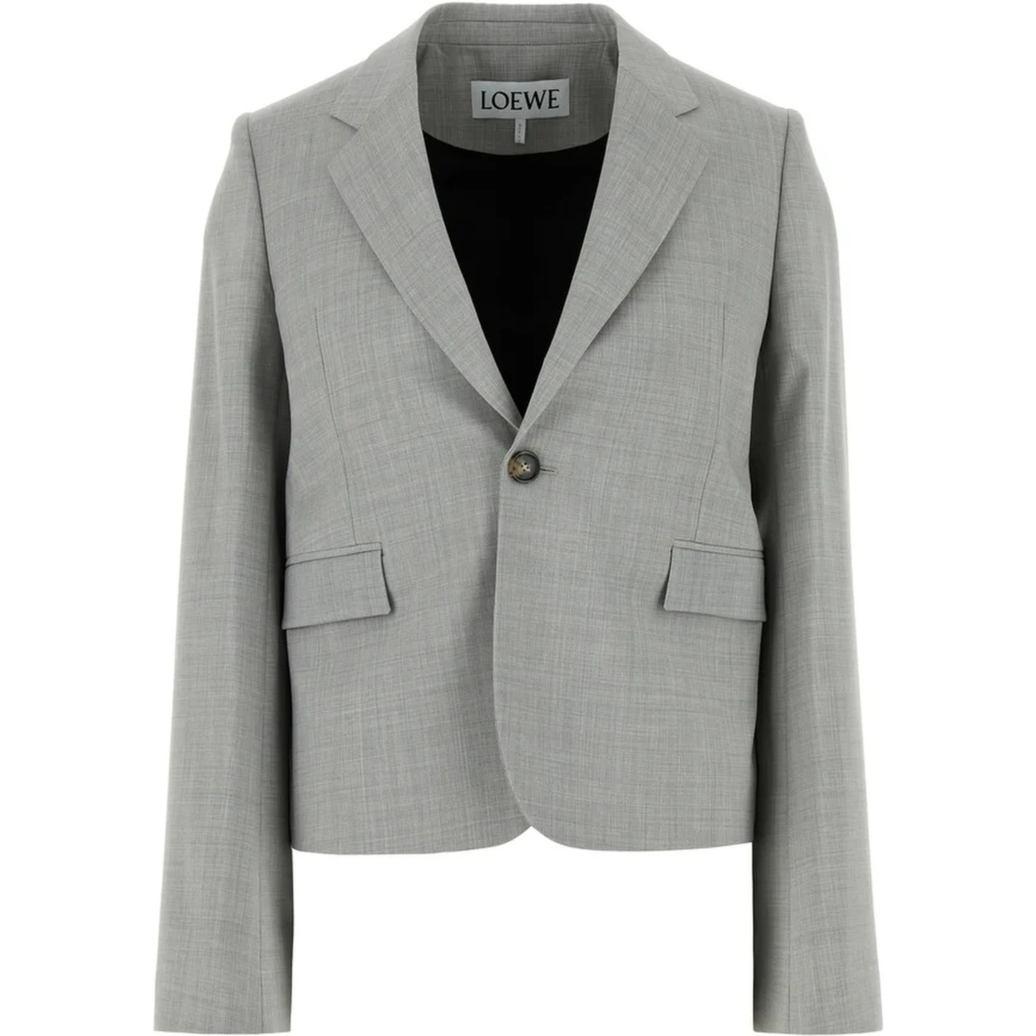 سترة بليزر من الصوف