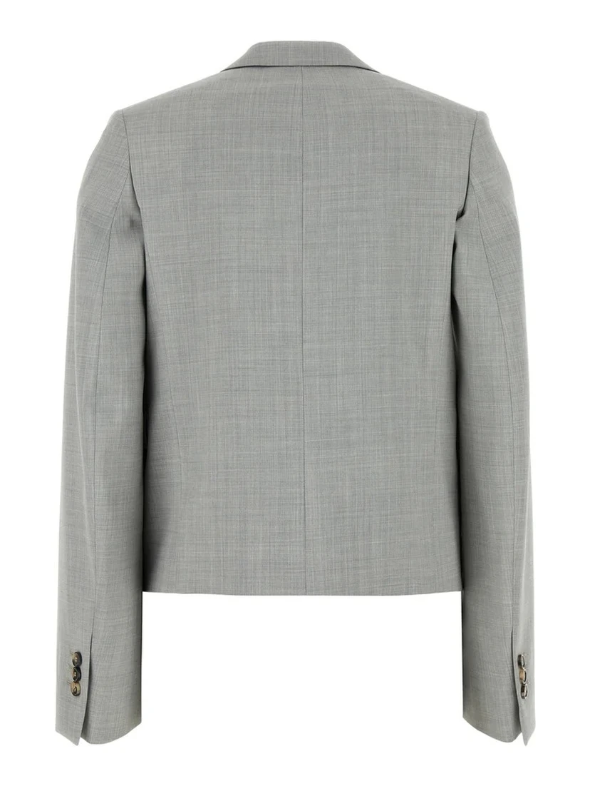 Wool blazer jacket