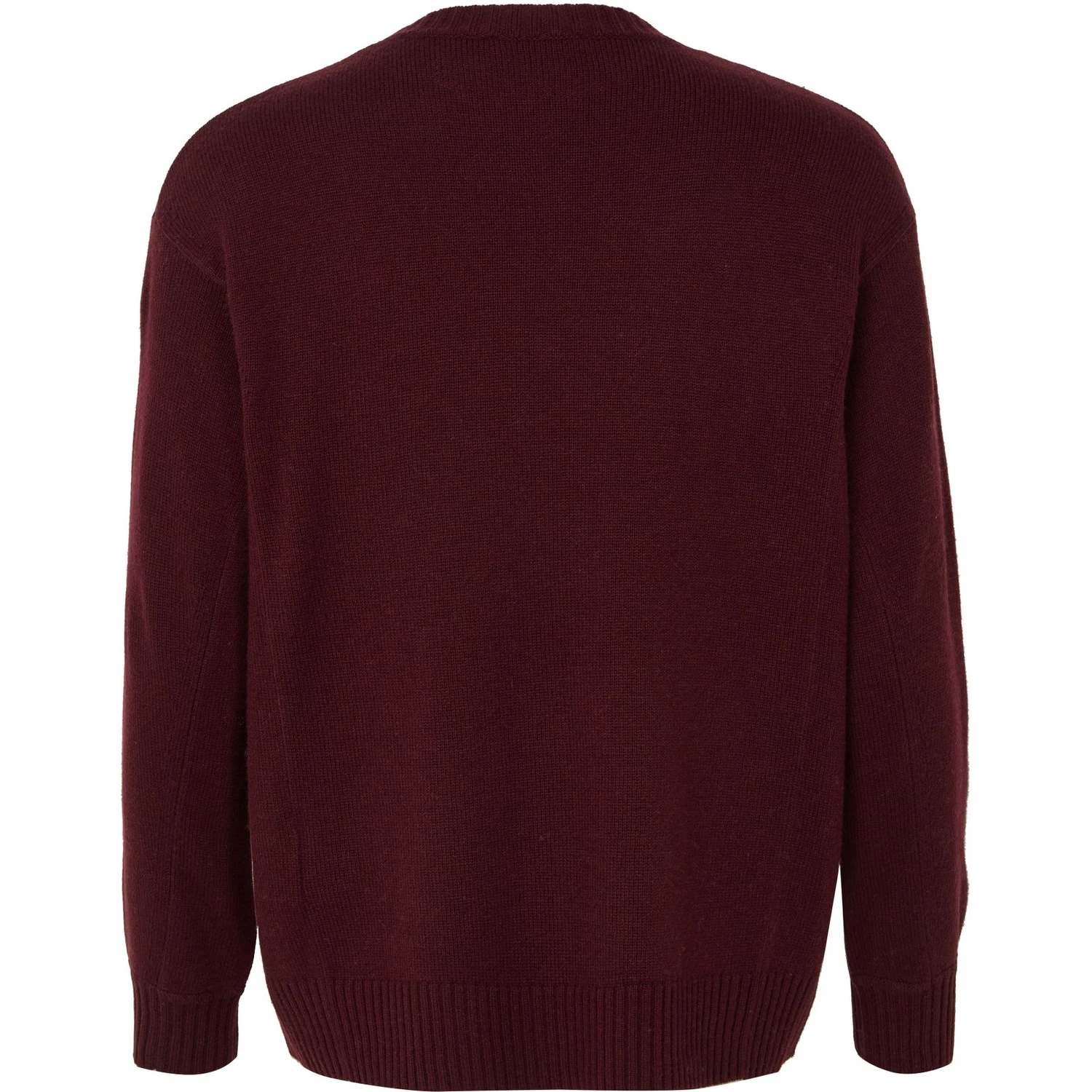 "Fido" crewneck sweater in wool and cashmere