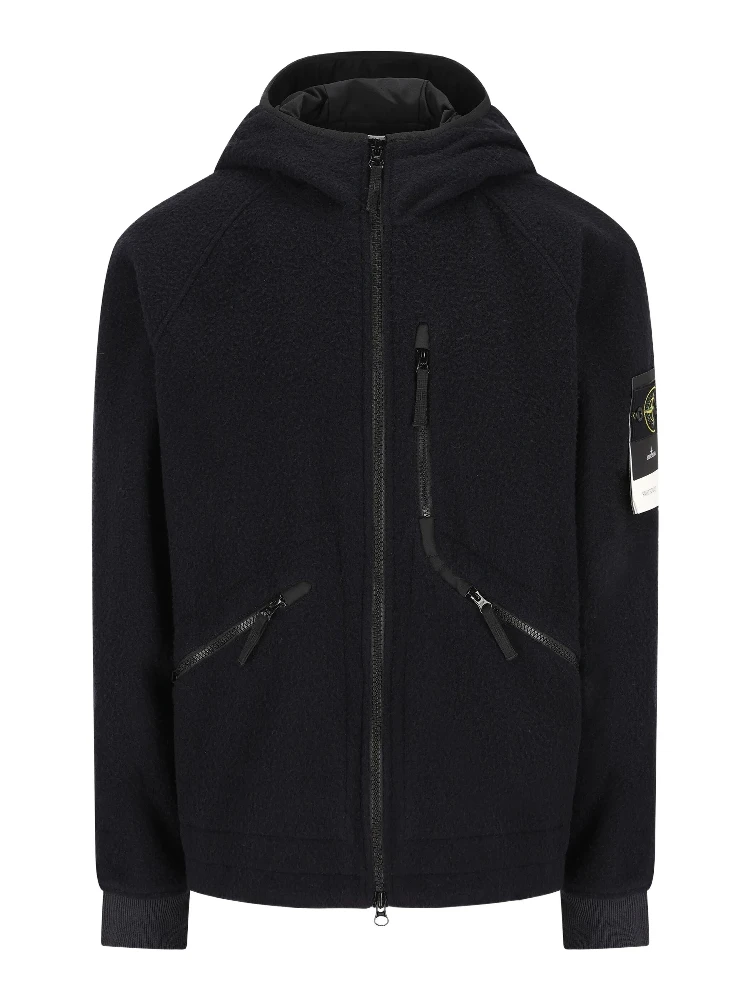 Hoodie jacket with zip