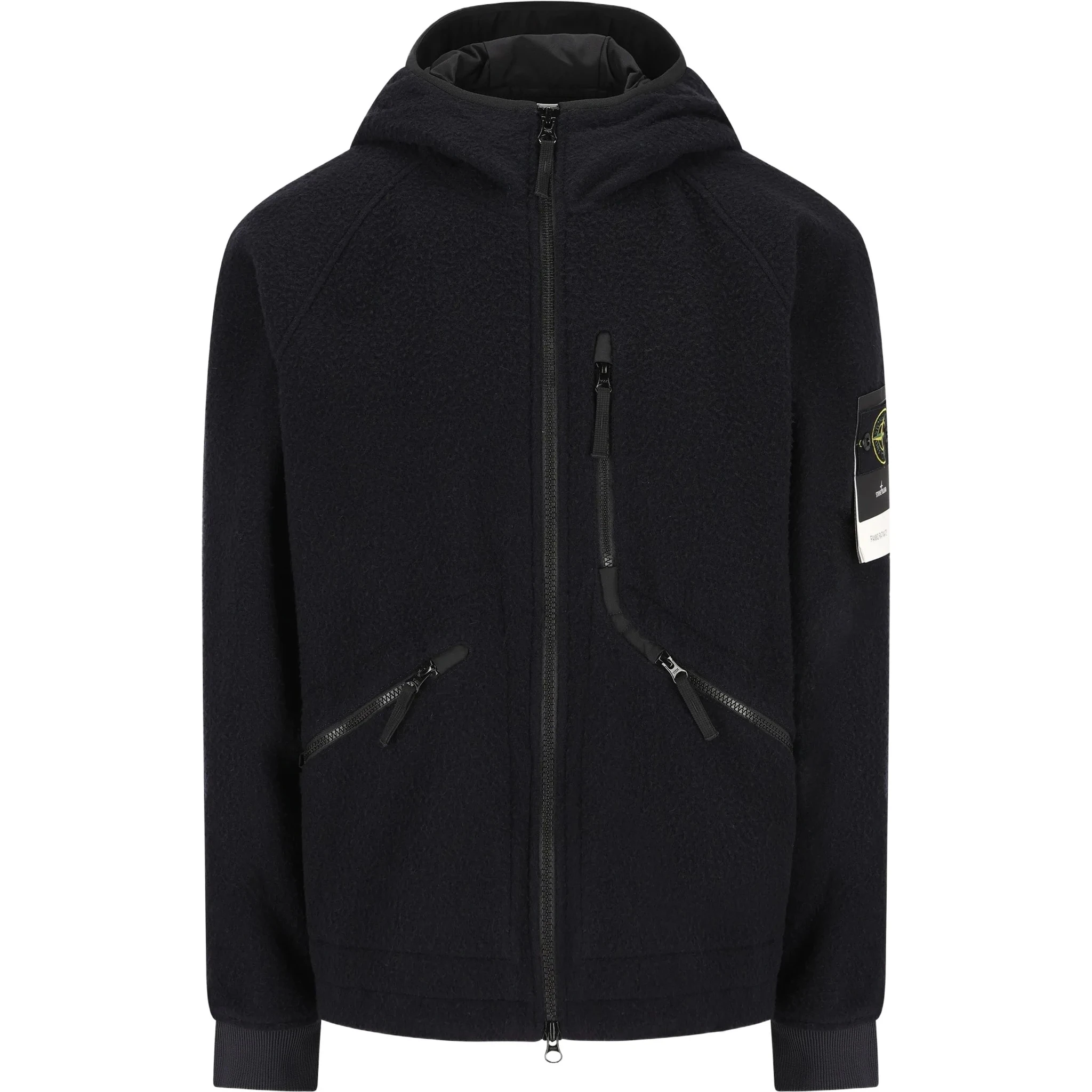 Hoodie jacket with zip