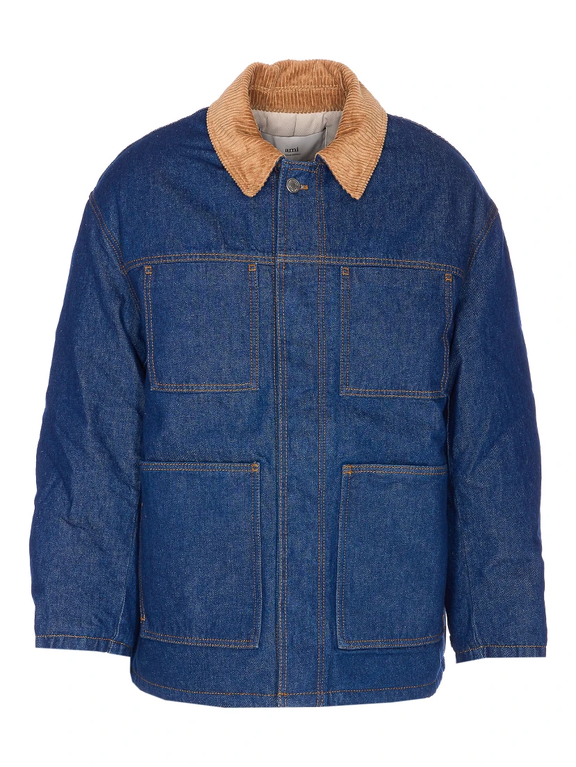 Ami Alexandre Matiussi Jackets Blue