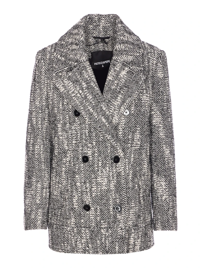 Patrizia Pepe Coats Grey