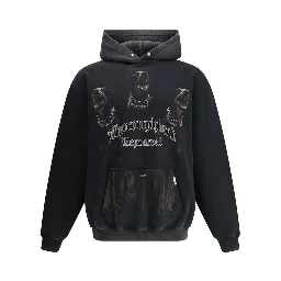 Black Cotton Sweatshirt