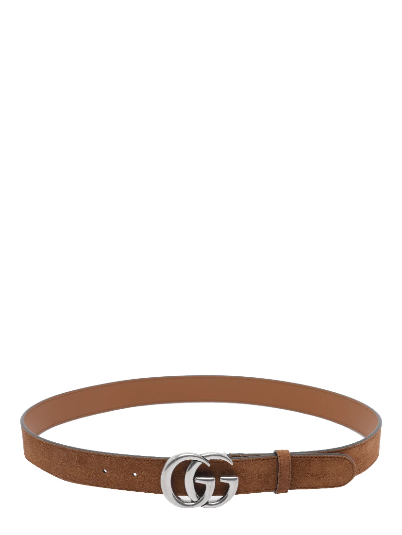 أحزمة غوتشي بنية اللون