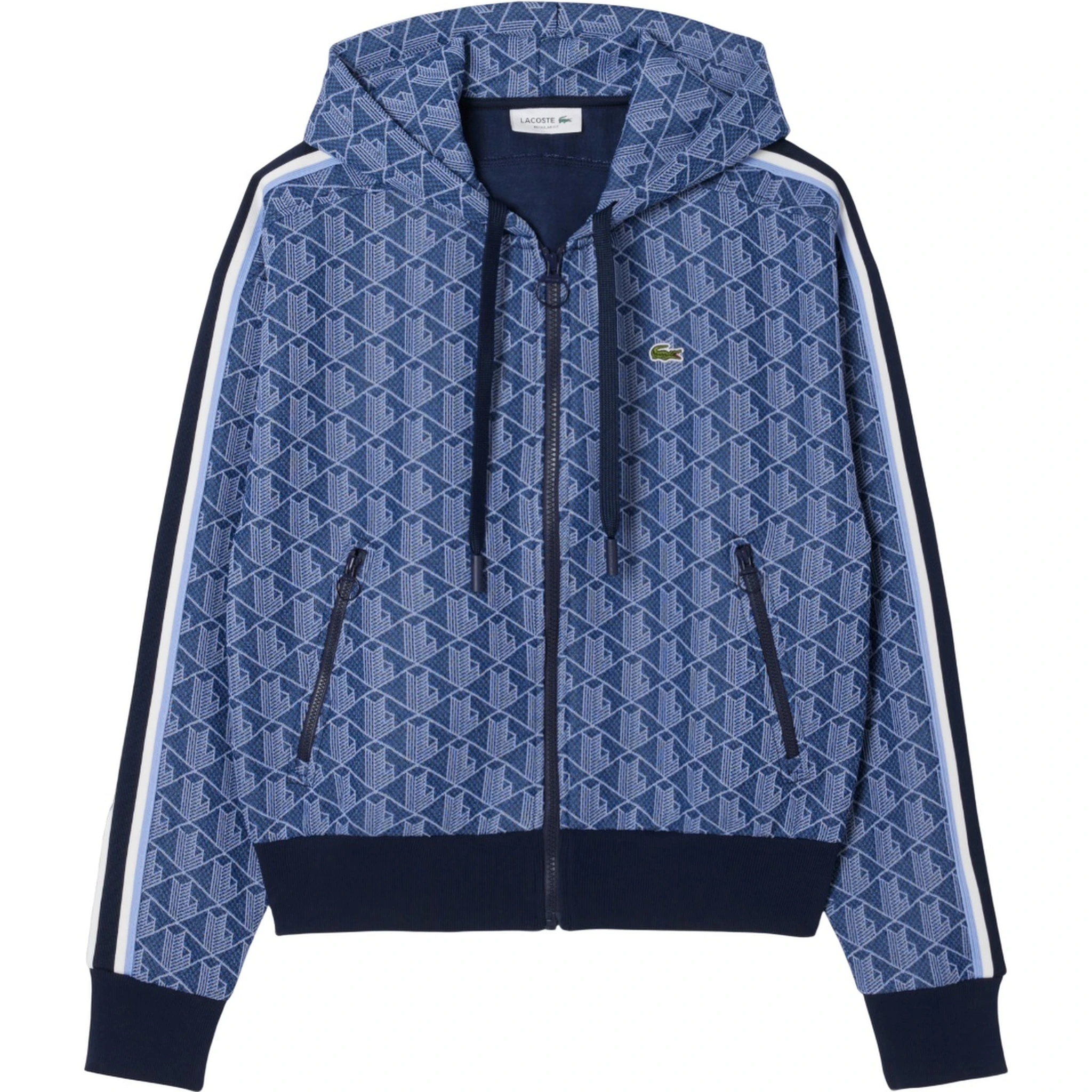 كنزات لاكوست زرقاء