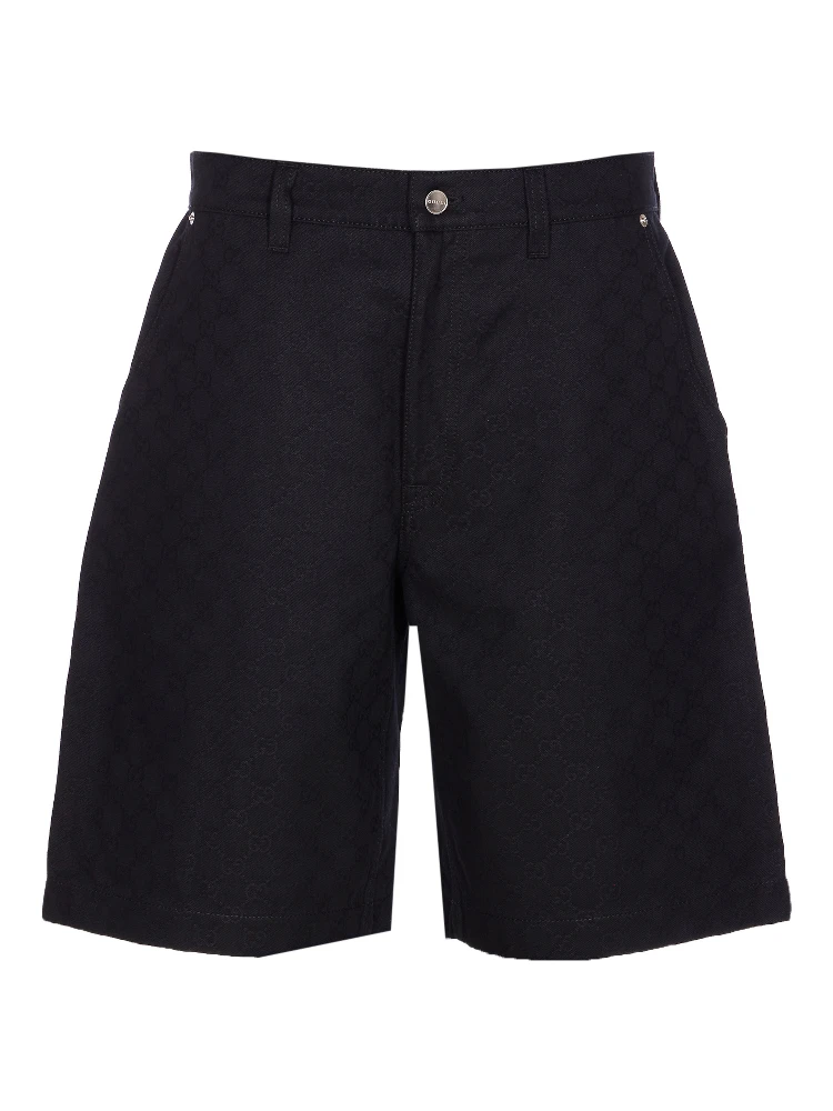 شورت غوتشي أسود