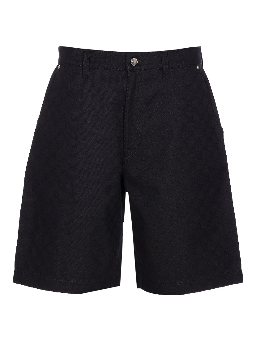 شورت غوتشي أسود