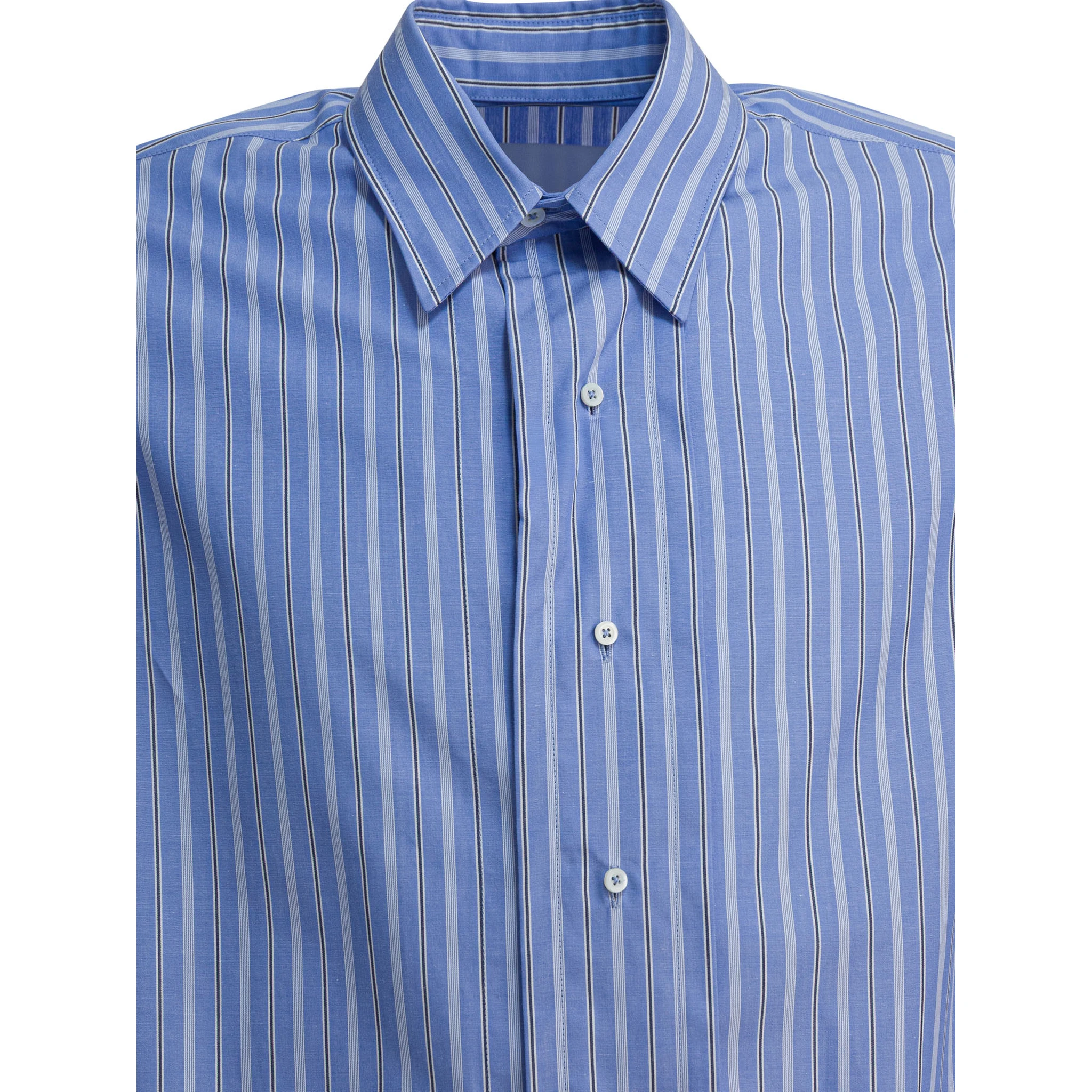 Cotton striped shirt