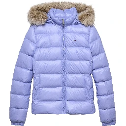 TOMMY JEANS  Coats Clear Blue