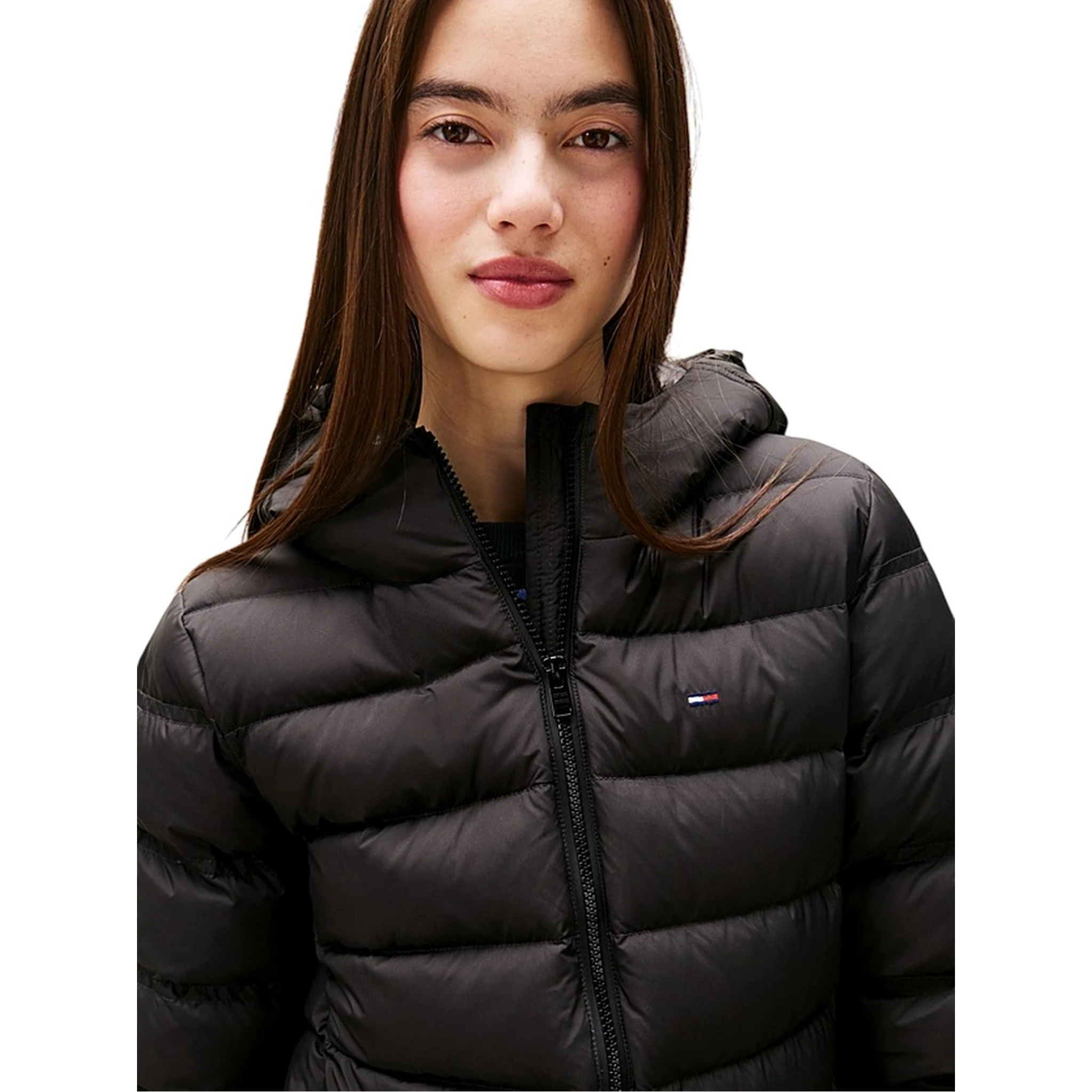 TOMMY JEANS Coats Black