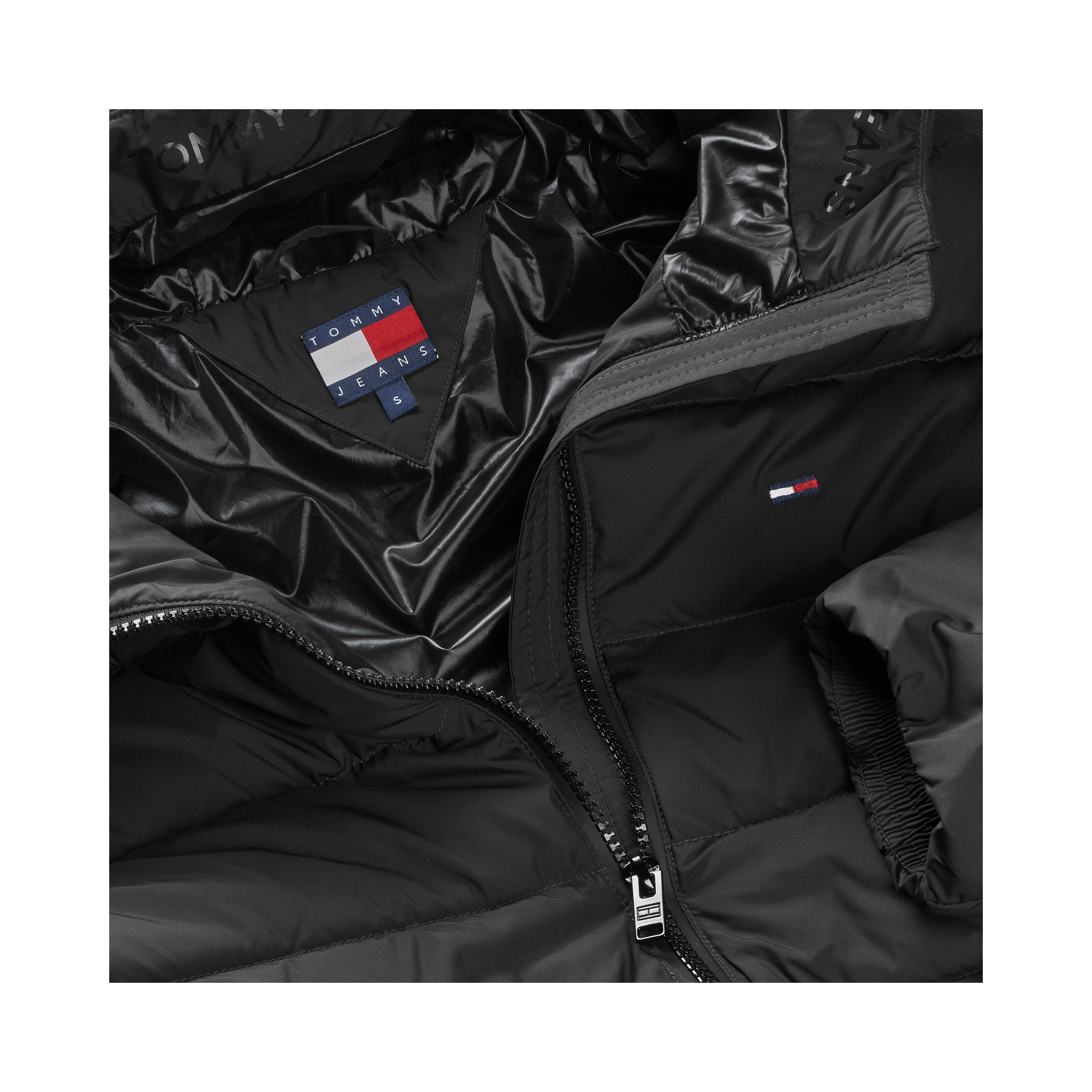 TOMMY JEANS  Coats Black