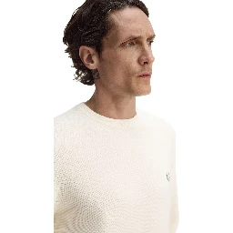 Fred Perry Sweaters Cream