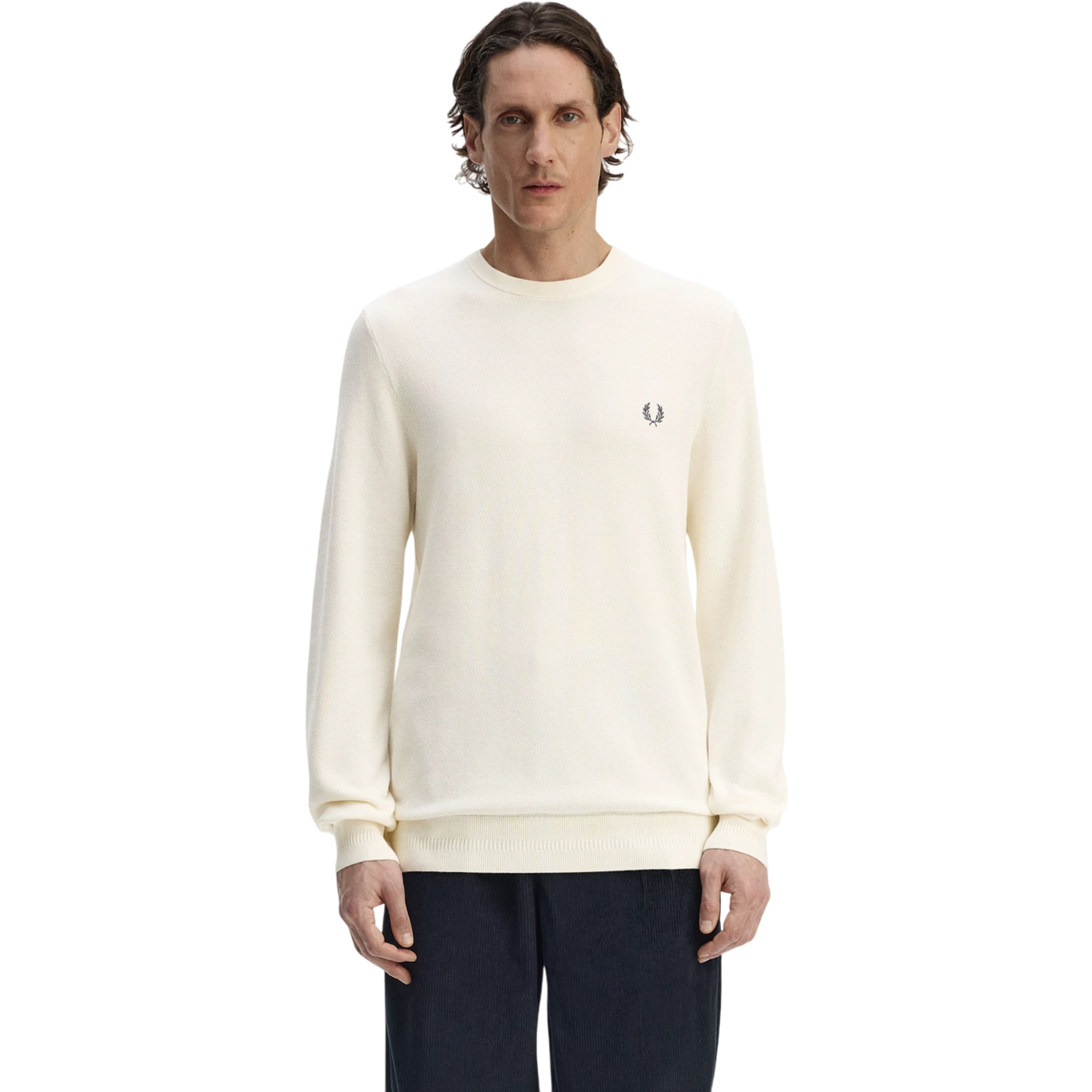 Fred Perry Sweaters Cream