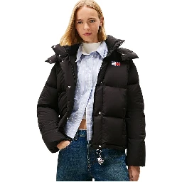 TOMMY JEANS  Coats Black