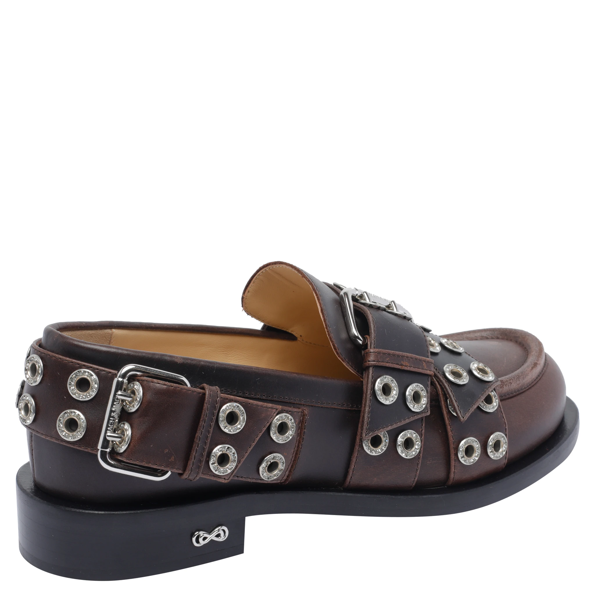 MACH & MACH Flat shoes Brown