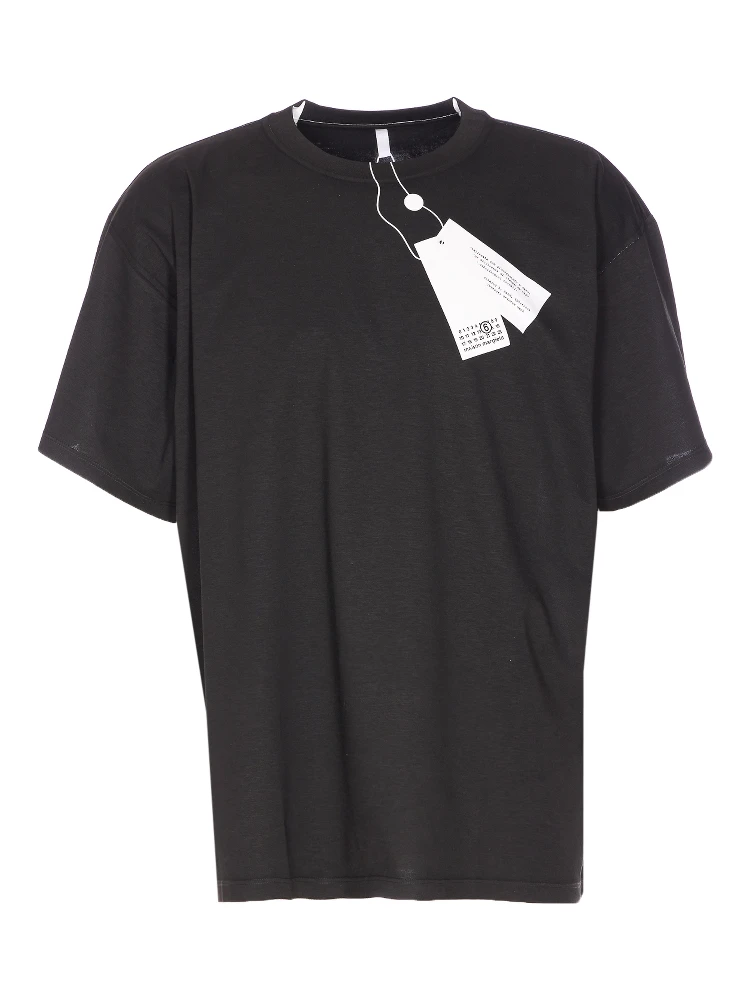 MM6 Maison Margiela T-shirts and Polos Black