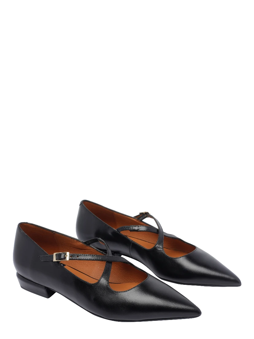 ANGEL ALARCON Flat shoes Black