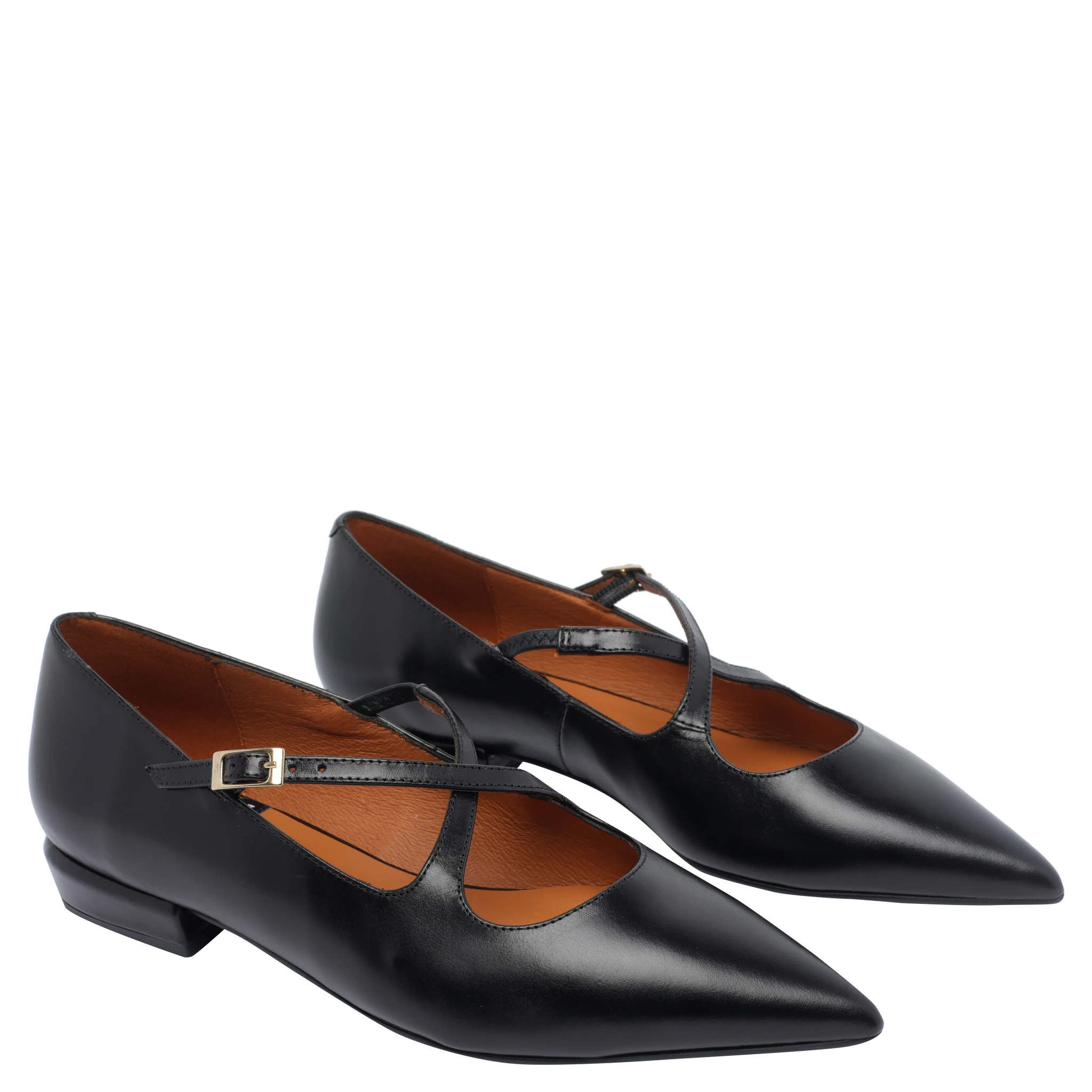 ANGEL ALARCON Flat shoes Black