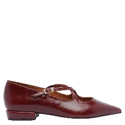 ANGEL ALARCON Flat shoes Red