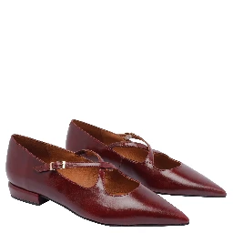 ANGEL ALARCON Flat shoes Red