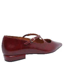 ANGEL ALARCON Flat shoes Red