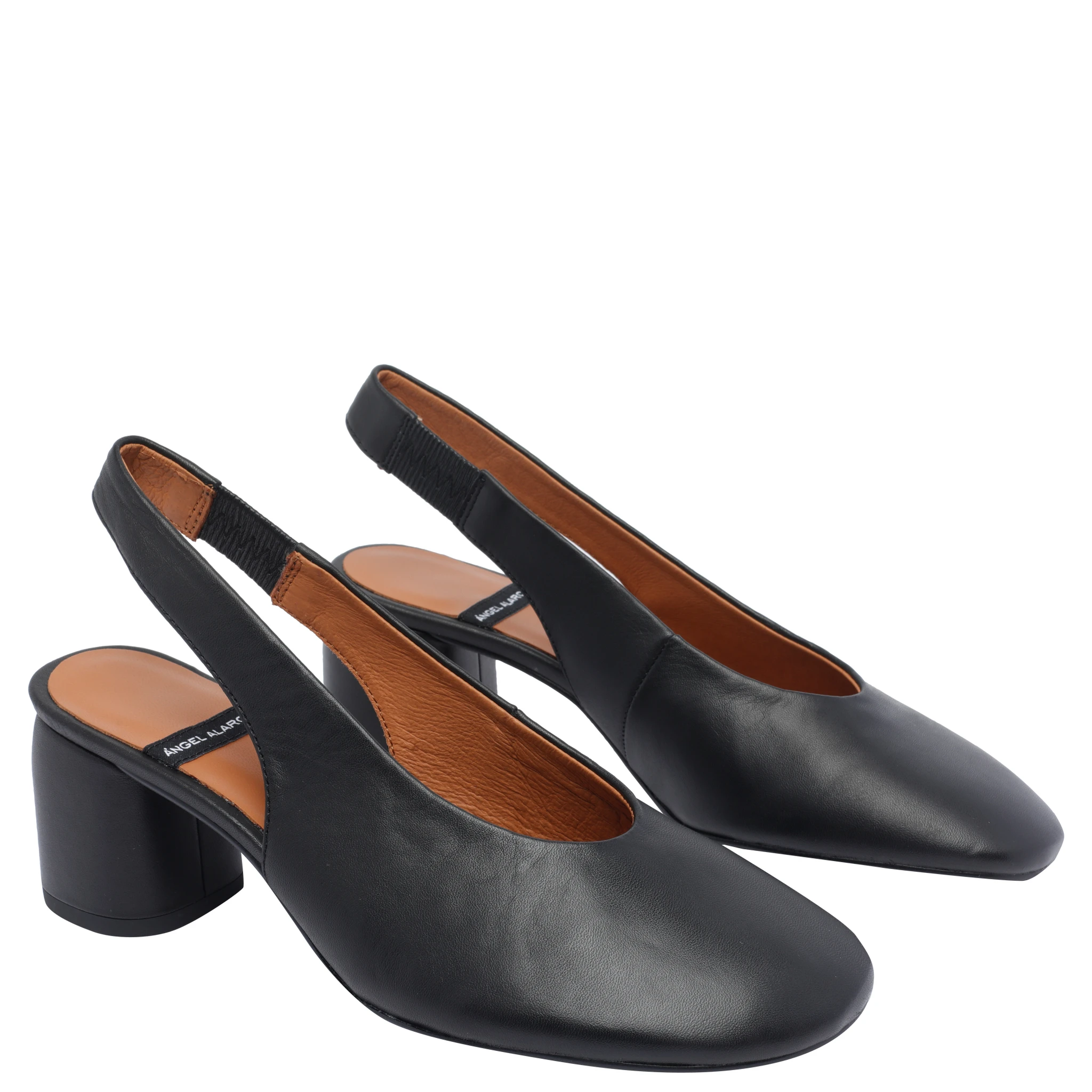 ANGEL ALARCON With Heel Black