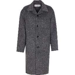 Ami Alexandre Matiussi Coats Grey