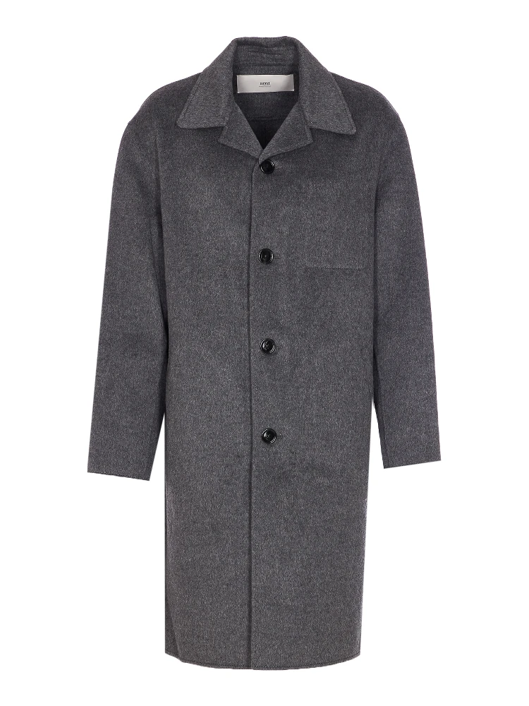 Ami Alexandre Matiussi Coats Grey