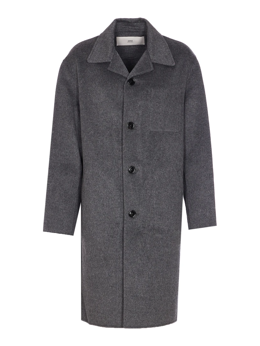 Ami Alexandre Matiussi Coats Grey